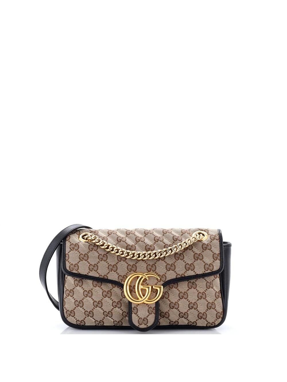 Gucci Gg Marmont Flap Bag Diagonal #364572G16B